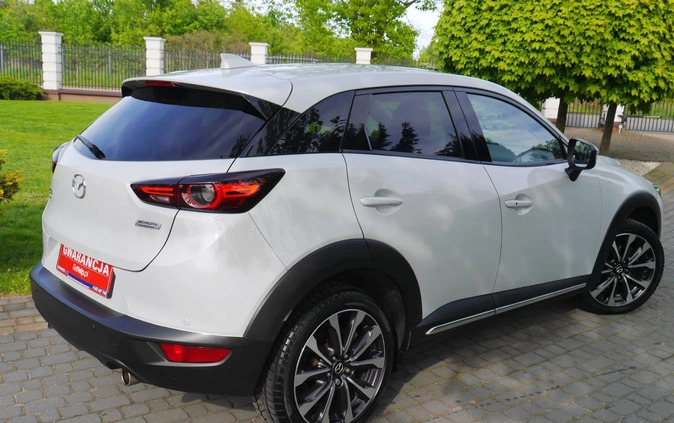 Mazda CX-3 cena 78900 przebieg: 116000, rok produkcji 2019 z Biała Podlaska małe 781